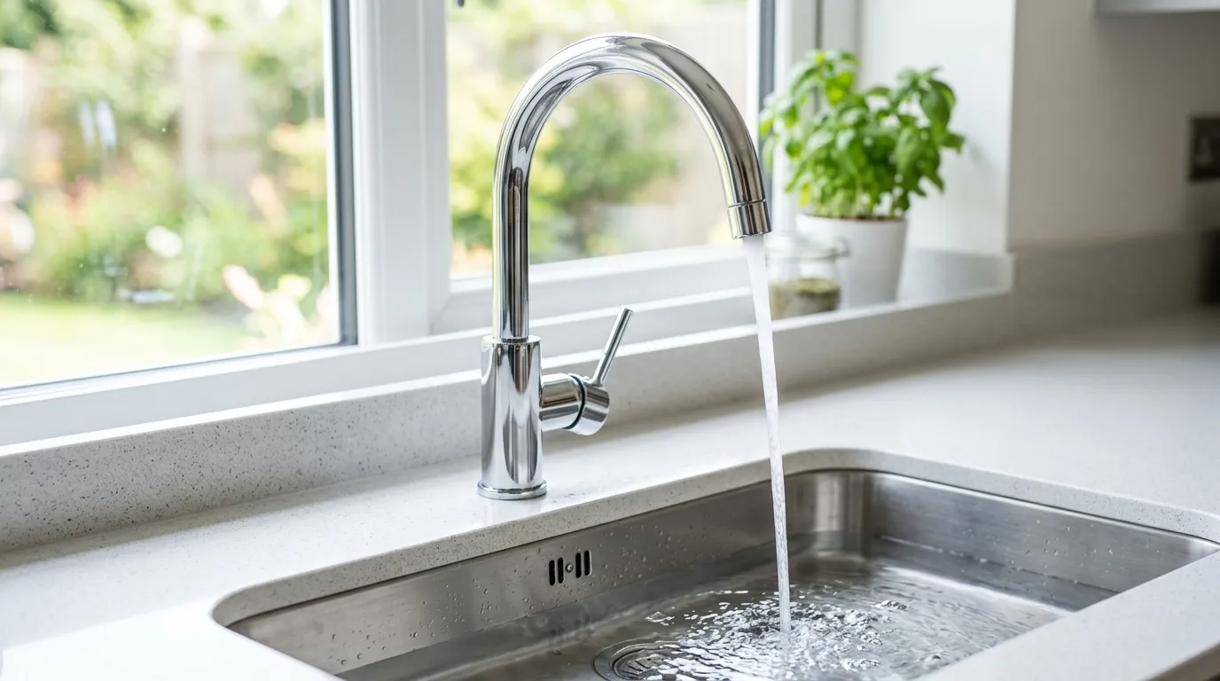 Local Plumbing Master Pros same day plumber fixing a faucet in Ulysses, NE